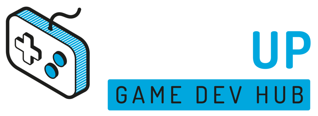 level up game dev hub logo